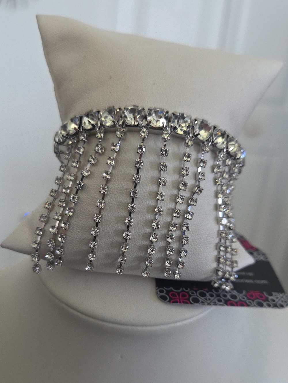 Paparazzi Dripping Rhinestone Cuff Bracelet NWT